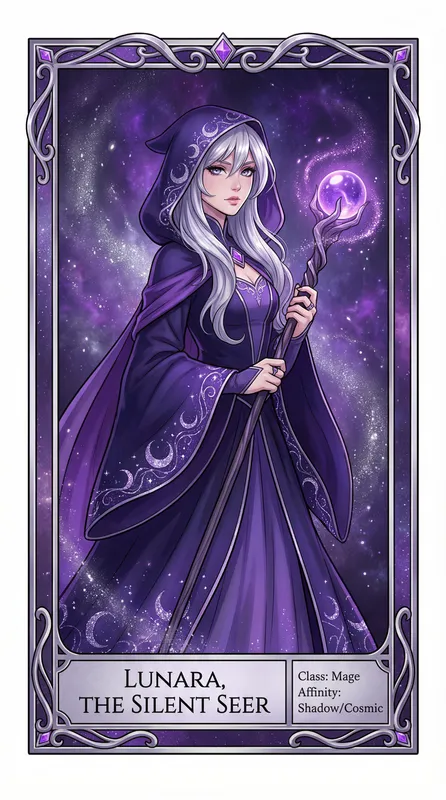 月影法师角色卡片——里番动漫 | 里番精选动漫角色